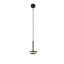 Suspension lamp ST LUCE. ST104.403.06. 1x6 W, LED, 3000K, 468 LM, 11.2x1.2x18.4 cm, black color