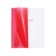 Notebook 12 sheets in the Calligrata "Red" line, plastic cover, with alphabet, OFSET block