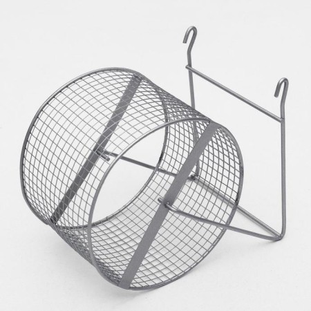 Wheel for rodents metal, mesh, 14 cm, chrome-3