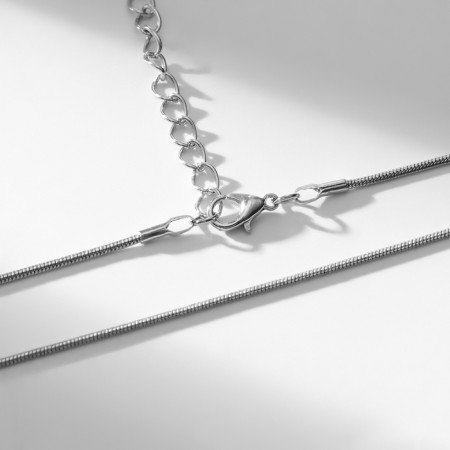 Piece "Strazinka" in the Tsapa, light, white color in silver, 40 cm-5