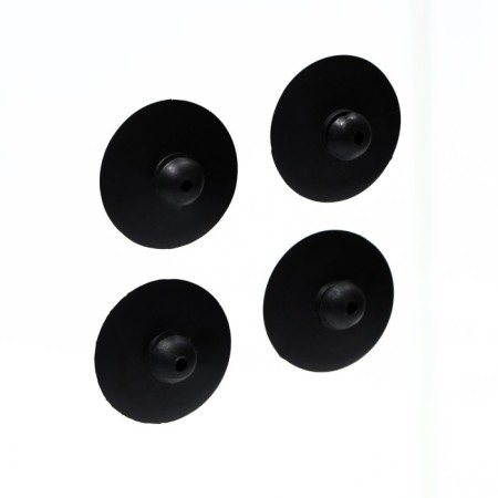 Set of rubber suction cup for pumps, F30 mm, 4 pcs