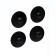 Set of rubber suction cup for pumps, F30 mm, 4 pcs