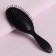 Massage comb, 6.5 × 22 cm, black color