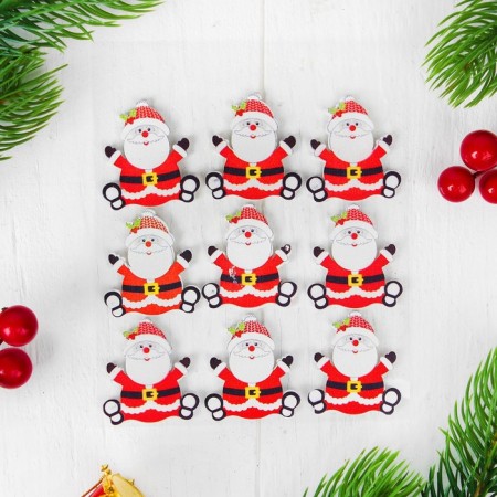 New Year's decor-tickle "Funny grandfather", a set of 9 pcs.-1