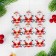 New Year's decor-tickle "Funny grandfather", a set of 9 pcs.