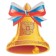 Poster "Bell" coat of arms, 23x22 cm