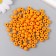 Beads for creativity "Papaya" D-0.8 cm, set 20 grams