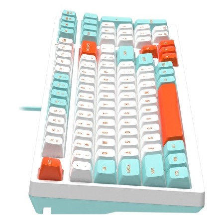 Keyboard A4Tech FS300 Mechanical white USB for Gamer LED (FS300 Panda Snorkleni 106853-8