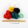Set for creativity. A toy made of wool "Dracos with an asterisk", D = 7 cm