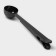 A spoon for coffee of the “AROMA”, 15 ml, with a clamp, black color