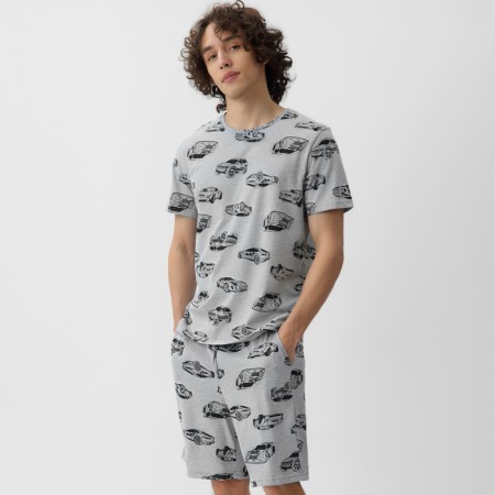 Pajama men's (T-shirt and shorts) KAFTAN CARS, RR 52