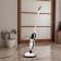 Steam mop KitFort KT-1045, 1500 watts, 370 ml, cord 8 m, white-hourly