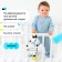 Slice suspension “Cruster zebra”, rattle, teething, rustling, crumbs