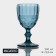 Magistro glass glass "La-Channel", 250 ml, 8 × 15.5 cm, blue color