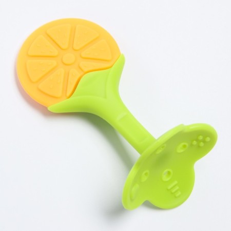 Silicone Broke “Orange”, on the leg, crumb me-2