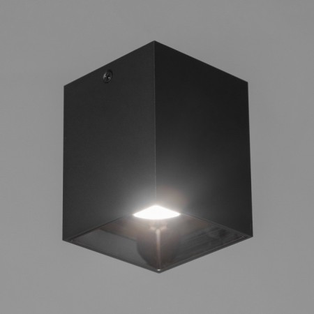 Lamp "Cube" LED 4000K 10W DIM220 Black Coffee 7.5x7.5x9.5cm-1