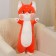 Skill of a soft toy "Daring cat", 80 cm, red color