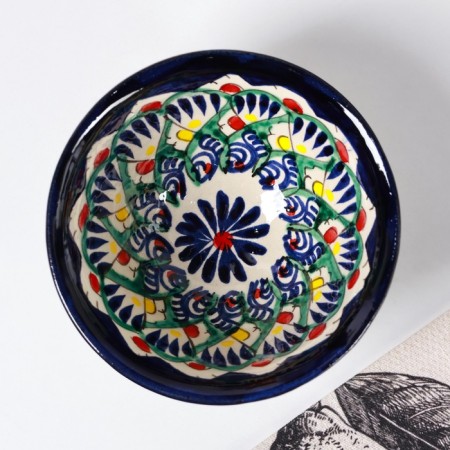 PIALA RISHTAN CIRAMICA "Patterns", 11 cm, big, mix-1