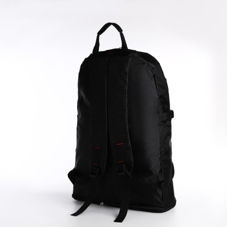 A backpack on a zipper with an increase, 65l, 4 outer pockets, black color-1