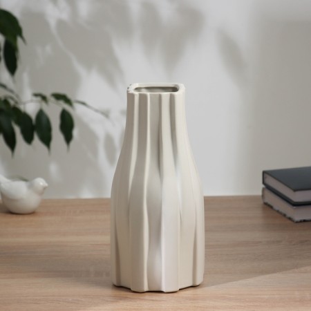 VAZA Keramics desktop "Allesio" 25.5x12 cm, white