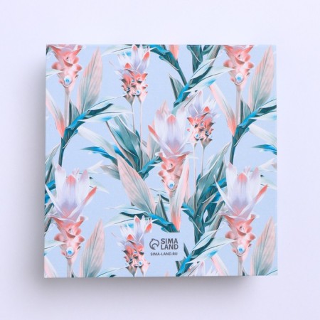 Cookie box, confectionery packaging with PVC lid, Make Your Life Sweet, 10.5 x 10.5 x 3 cm-5