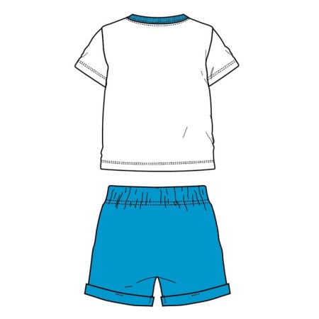 Set for the boy PlayTode: T -shirt and shorts, height 86 cm-7