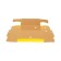 Archive box with A4 Calligrata valve, 150 mm, microgofrot cardboard, up to 1,400 sheets, yellow