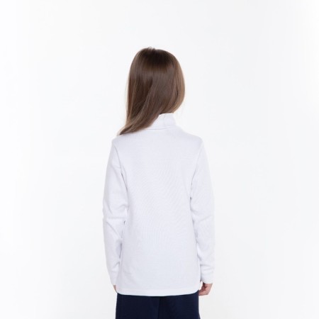Baby turtleneck, white color, height 104 cm-2