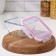 Square container Borcam, glass, 860 ml, with a lid