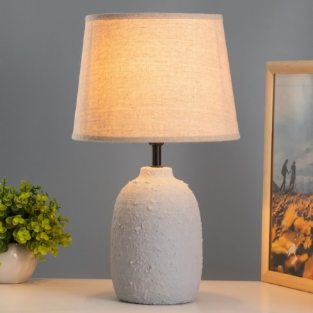 Magda table lamp E14 40W gray 22.5x22.5x37cm Risalux-1