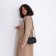 Bag Cross-Bodi with a zipper, black color
