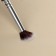 Brush Graphite makeup, 18.5 cm, dark gray color