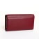Women's wallet on a magnet, burgundy color