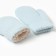 Baby mittens minku, Blue color, 19 cm