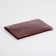 Cover for passport, burgundy color
