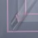 Matte film transparent "square", pink, 0.58 x 0.58 m