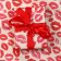 A set of paper packing craft "Kiss", 2 sheets 50 × 70 cm
