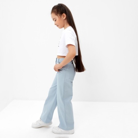 T -shirt Children's shortened KAFTAN "LOVE", p. 38 (146-152 cm), white-1