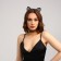 Carnival set adult "glamorous cat", rims, ears, chocker