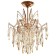 Daria chandelier 4x40W E14 gold 40x40x52.5cm