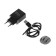Network charger More Choice NC24M, 2.1A, Micro USB cable, black