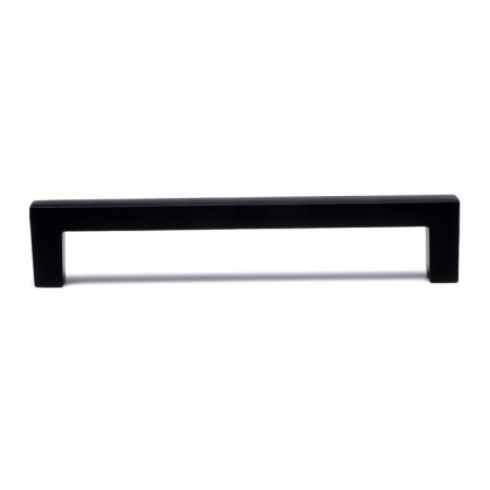 Square Cappio RSC008 Square handle, stainless steel, m/o 128 mm, black color black-3