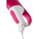 Unrealistic vibrator Satiffyer Embrace Me, silicone, red color