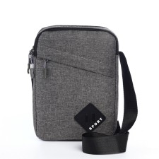 Male bag, gray color