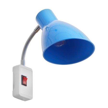 Sconces in the outlet "Classic" 1x10W E27 blue 10x14.5x25 cm-8