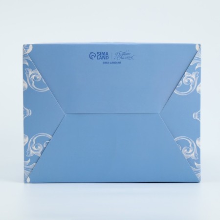 Folding box with 3D effect "Happy New Year", 18 x 14 x 23 cm, New Year-8