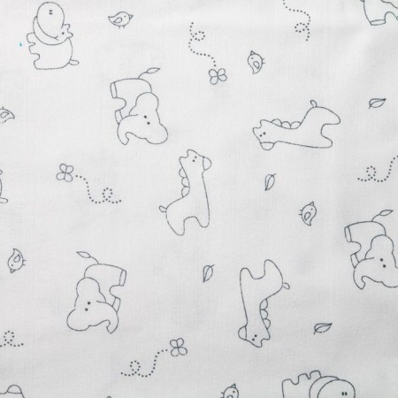 Flanel diaper, size 75x120 cm, color mix, 170 g/m, cotton 100%-3