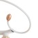 Anava chandelier 5he27 40w is white 48x48x25.5 cm Bayerlux