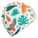 A nursery cap “Flamingo with birds”, silicone, girth 46-52 cm