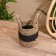 Wicker basket 15x15x25 cm